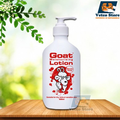 Dưỡng thể Goat Moisturizing Lotion Mật ong Manuka 500ml